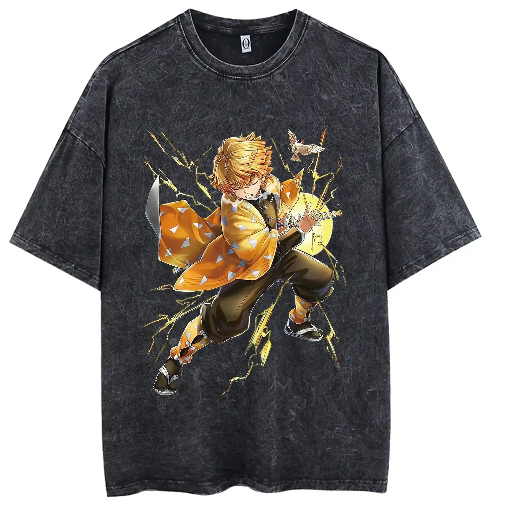 Demon Slayer Hooded Sweatshirt: Oversized Anime Streetwear