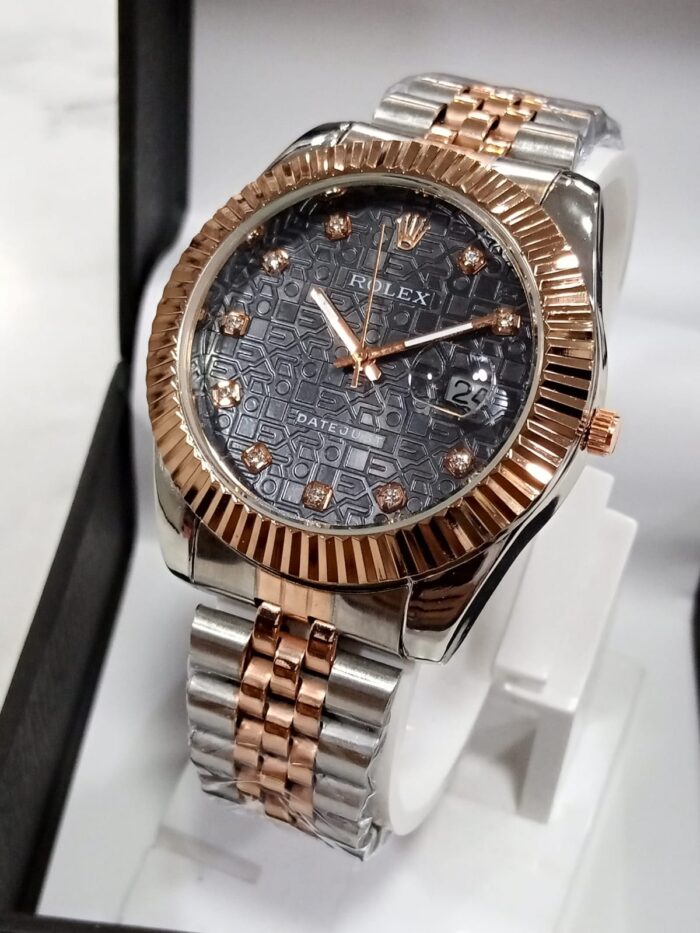 Rolex Golden silver Dial Watch – Without Box