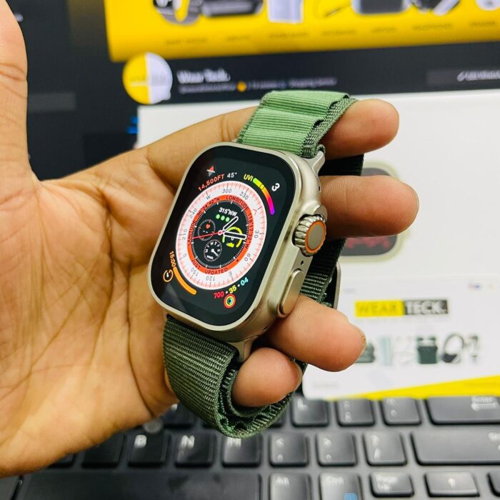 H11 Ultra Smart Watch Thunder with Alpine Loop Straps | 49 MM - Image 15