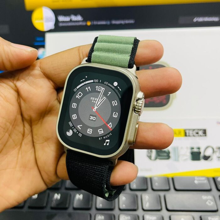 H11 Ultra Smart Watch Thunder with Alpine Loop Straps | 49 MM - Image 16