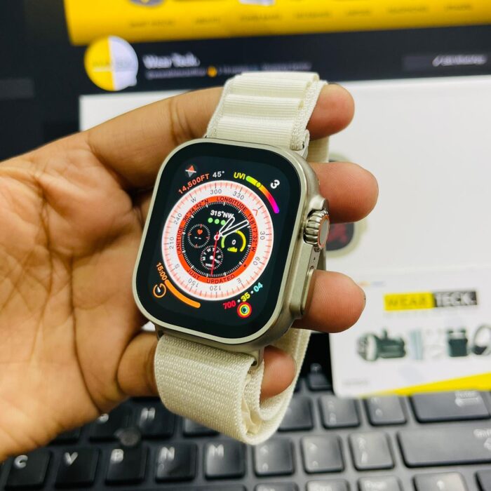 H11 Ultra Smart Watch Thunder with Alpine Loop Straps | 49 MM - Image 18