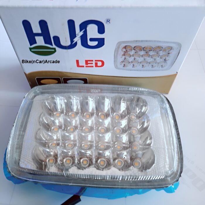 5 Function Led Headlight 15 Led Fog Bike Headlight Super Bright HJG