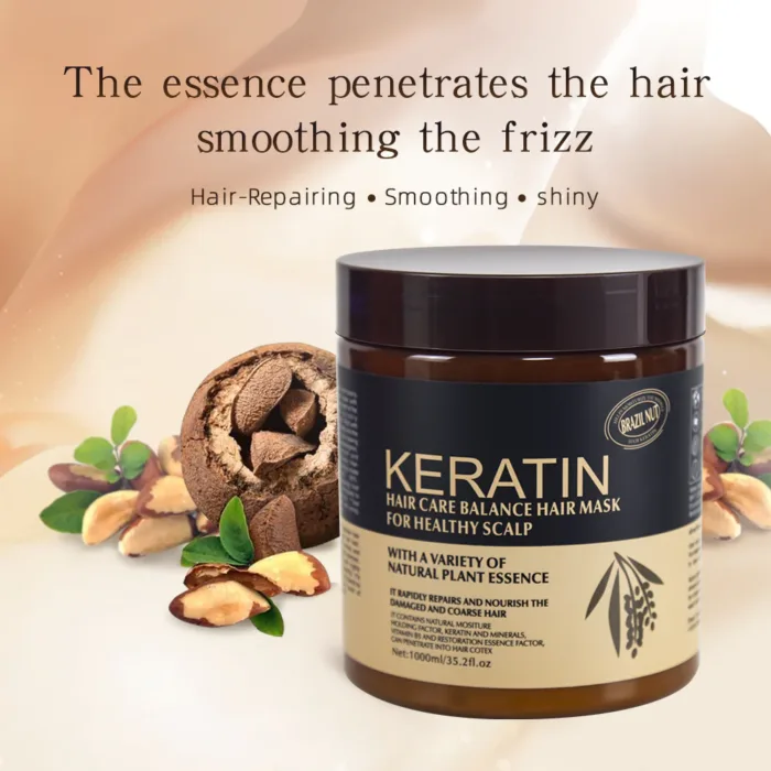 Keratin Hair Care Balance Hair Mask & Hair Treatment - (500ml) - Image 3
