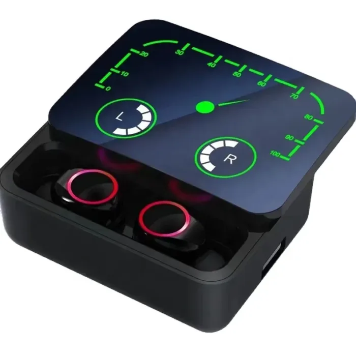 NEW M90 Max TWS WIRELESS Earbuds HIFI Stereo Earbuds With 1200 Mah Battery - Each - Image 3