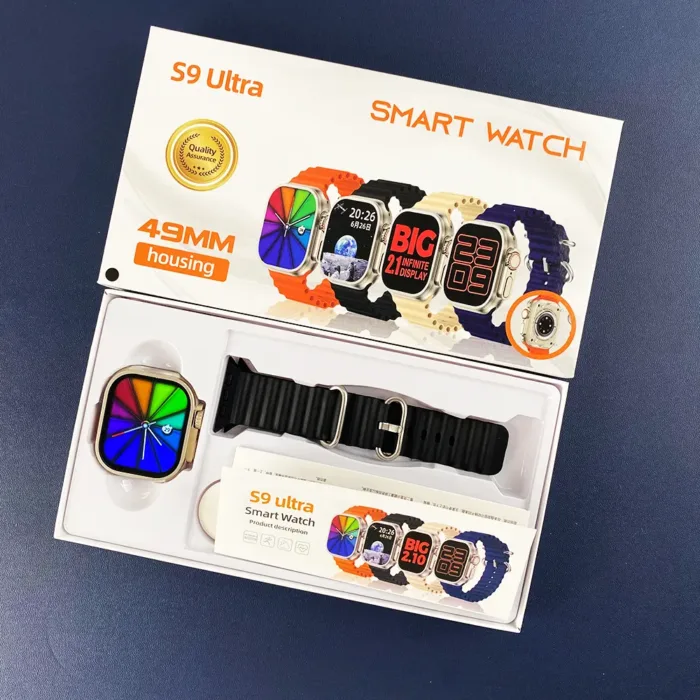 S9 Ultra Smart Watch With 49mm Housing (Random Color) - Image 3