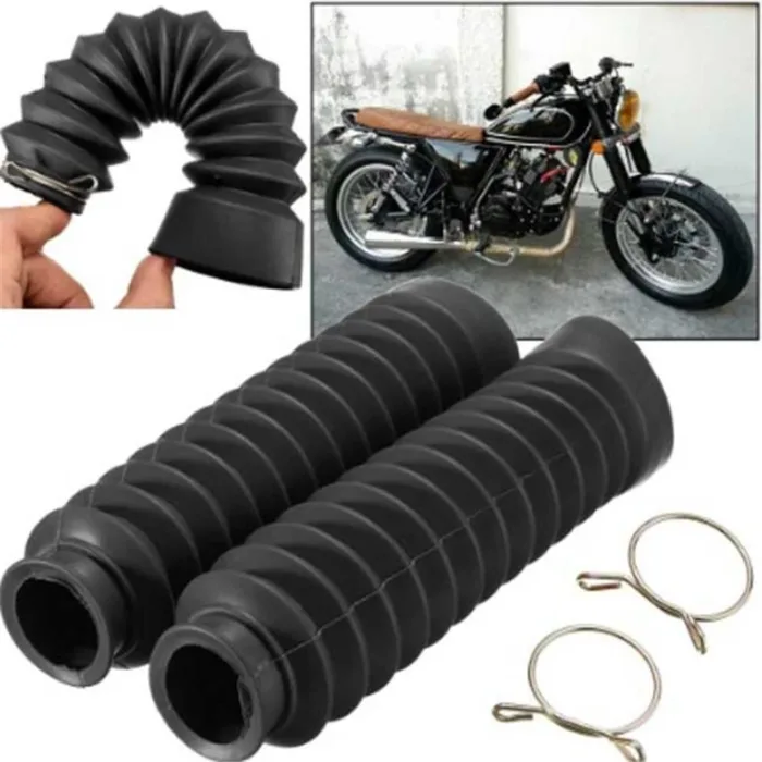 Motorcycle Front Fork Cover Gaiters Gators Boot Shock Protector Dust Guard For Motorcycle Motocross Off Road Pit Dirt Bike