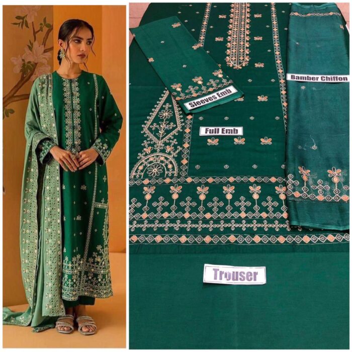 Fabric Lawn suit Summer Collection
