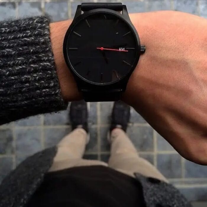 New Design black colour watches 2023 Collection withot box
