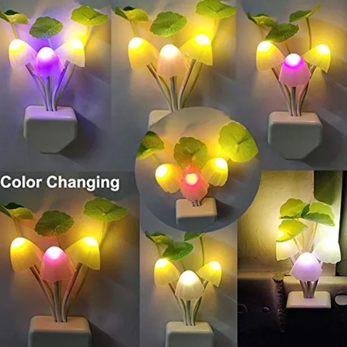 NIGHT LIGHT MUSHROOM LAMP (COLORFUL) - Image 7
