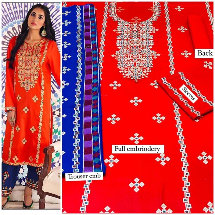 Fabric Lawn 2PC Suit