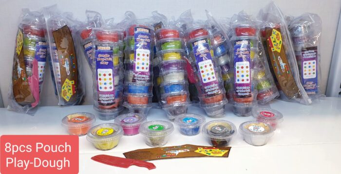 8pcs Pouch Play-Dough