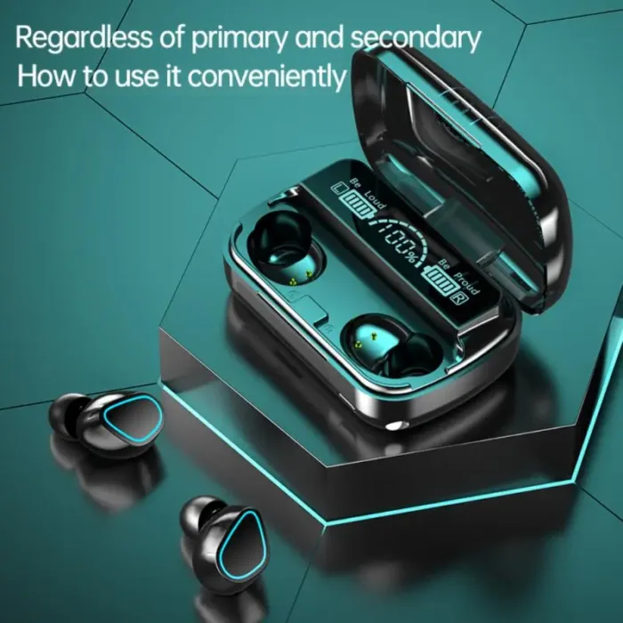 M30 Pro TWS Bluetooth 5.2 Earbuds 3D Smart Touch Control HIFI Music LED Display Wireless - Each - Image 6
