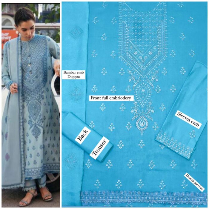 Fabric Lawn suit Summer Collection