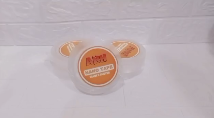 ANH nano Double Sided Tape Transparent NoTrace Reusable Waterproof Adhesive Tape Cleanable Home gekkotape - Image 3
