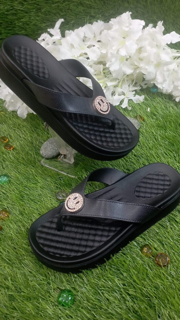 Flip Flop Sandals with Smile Round Logo - Image 13