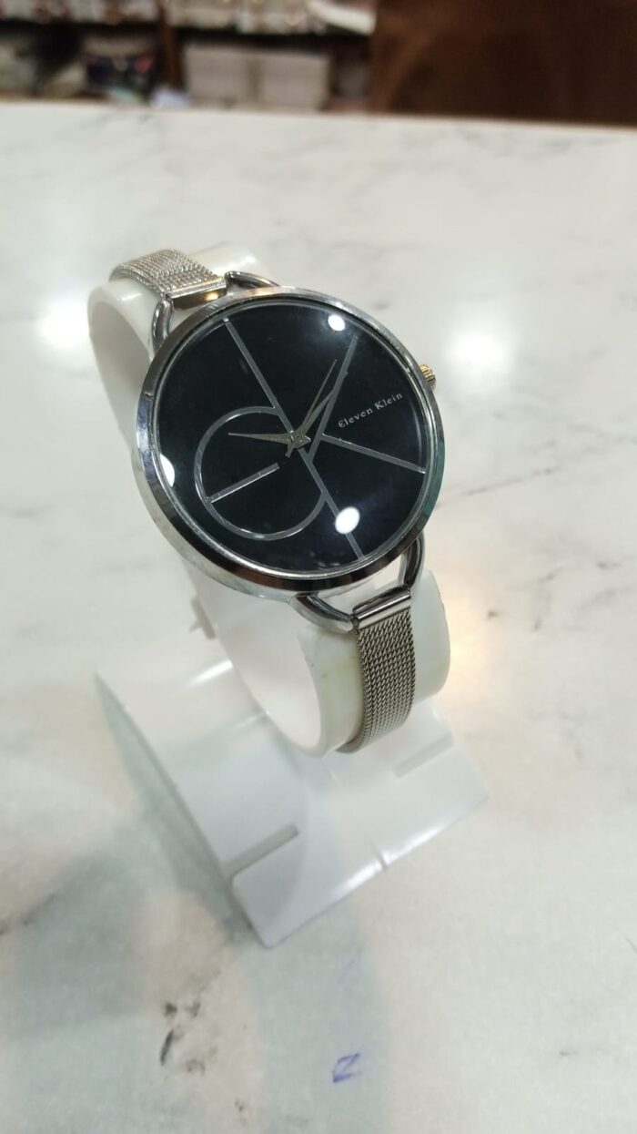 Fashion Eleven Klein Watch Black and White Dial for Women - Image 2