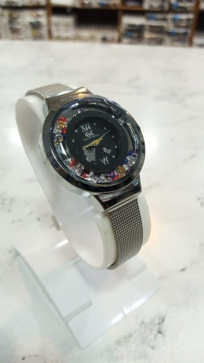 Fashion Eleven Klein Watch Black and White Dial for Women - Image 2
