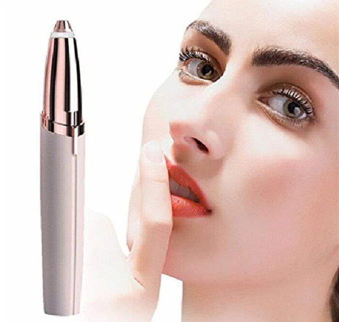 Flawless Electric Eyebrow Trimmer Makeup Mini Eye Brow & Facial Hair Removal Portable Shaver (Rechargeable) - Image 5