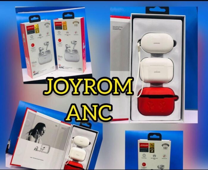 Original Joy-room Air-pods pro with Free Case & Ear Buds - Image 2