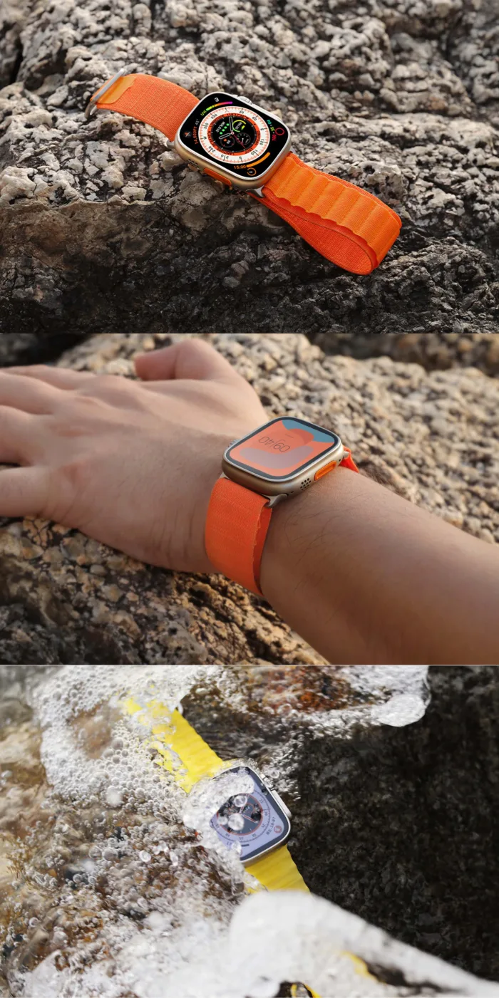 H11 Ultra Smart Watch Thunder with Alpine Loop Straps | 49 MM - Image 10