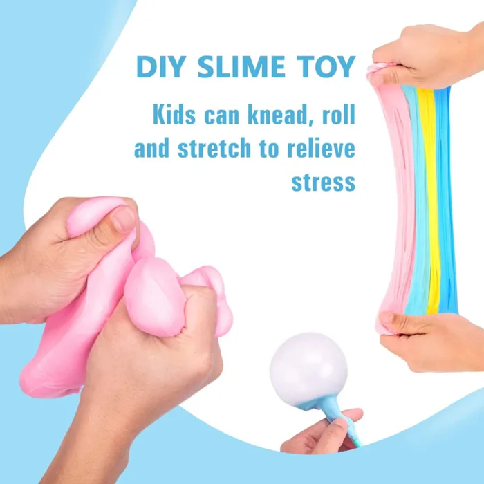 Colorfull Slime 200ml multi Colors - Each - Image 3