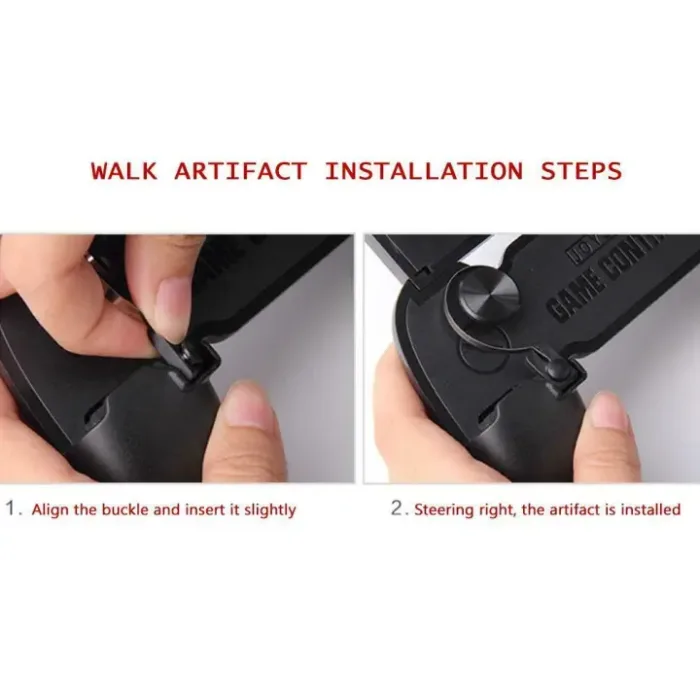 Mobile Phone Game Gaming Controller Gamepad Joystick IOS Android with L1 R1 Built in Shooter Trigger Aim Controllers Fire Button for PUBG Gamers W11+ - Image 3