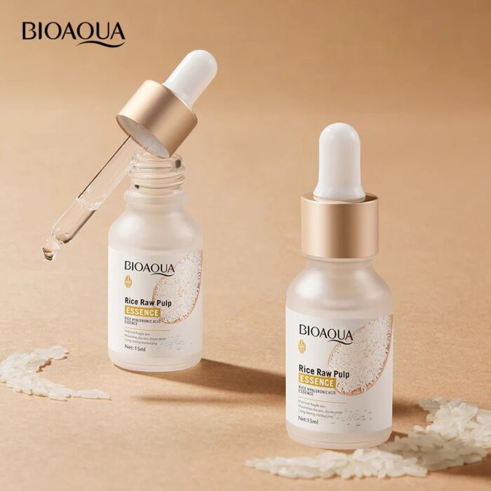 BIOAQUA Rice Raw Pulp Tender Essence Serum 15ml - Image 3