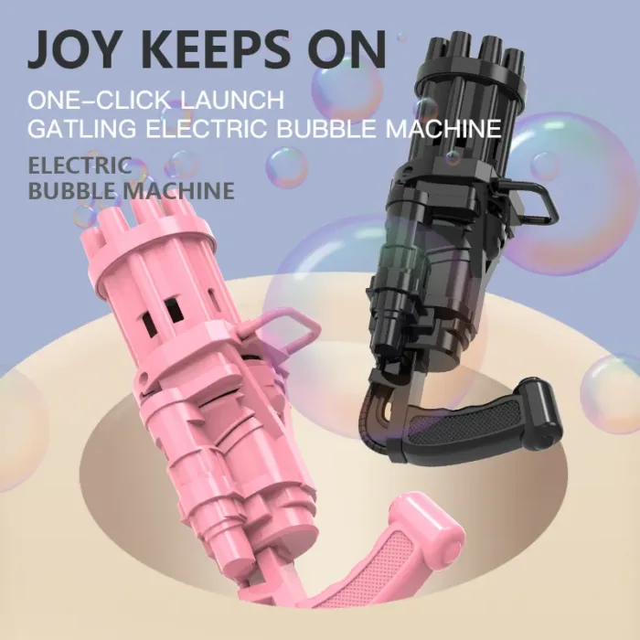 Gatling  Bubble Machine Gatling Bubble Gun Gum Bubble Gatling Gun - Each - Image 8