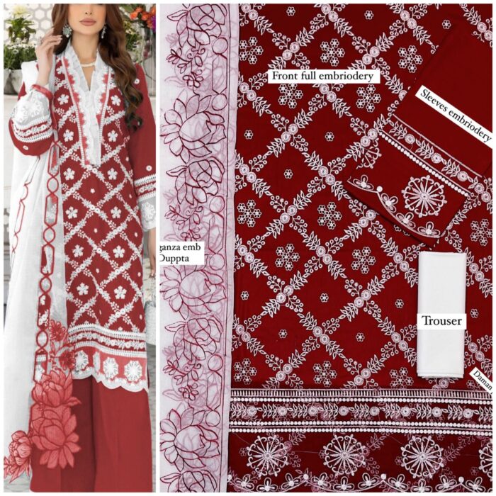 Fabric Lawn suit Summer Collection