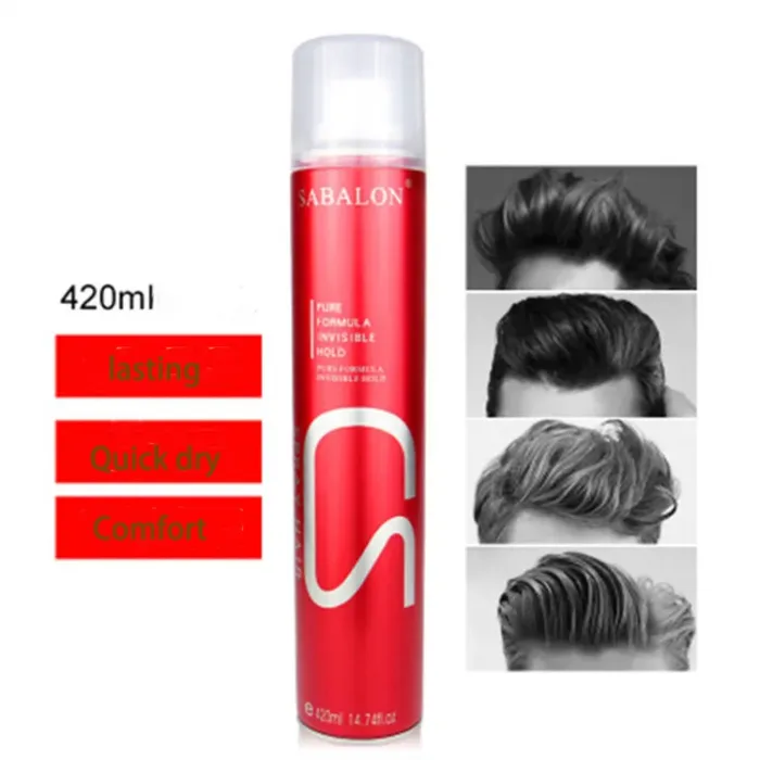 Sabalon Hair Spray - Super Firm Hold Professional Hairs Spray Long Lasting For Men & Women - Image 4
