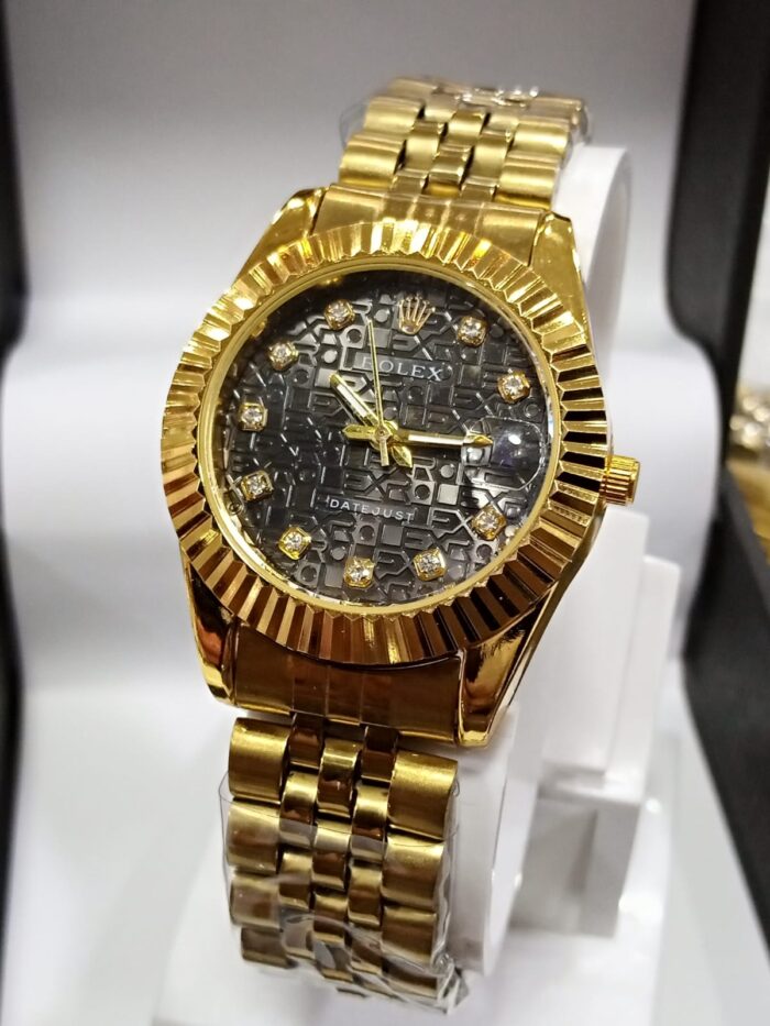 Rolex Golden Dial Watch – Without Box