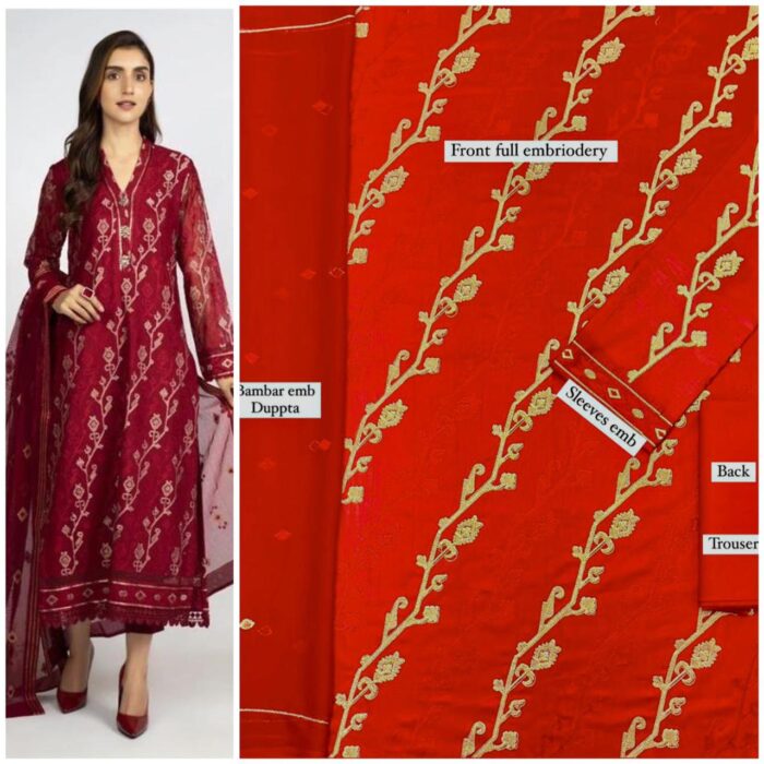 Fabric Lawn suit Summer Collection