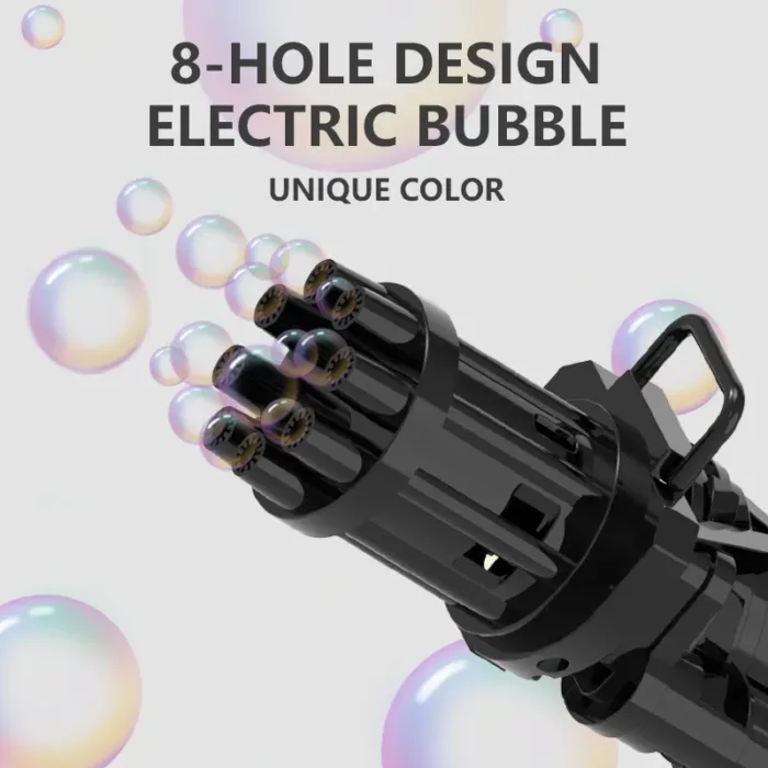Gatling  Bubble Machine Gatling Bubble Gun Gum Bubble Gatling Gun - Each - Image 7