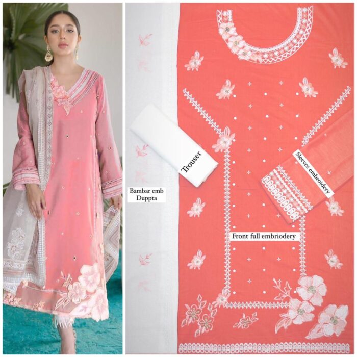 Fabric Lawn suit