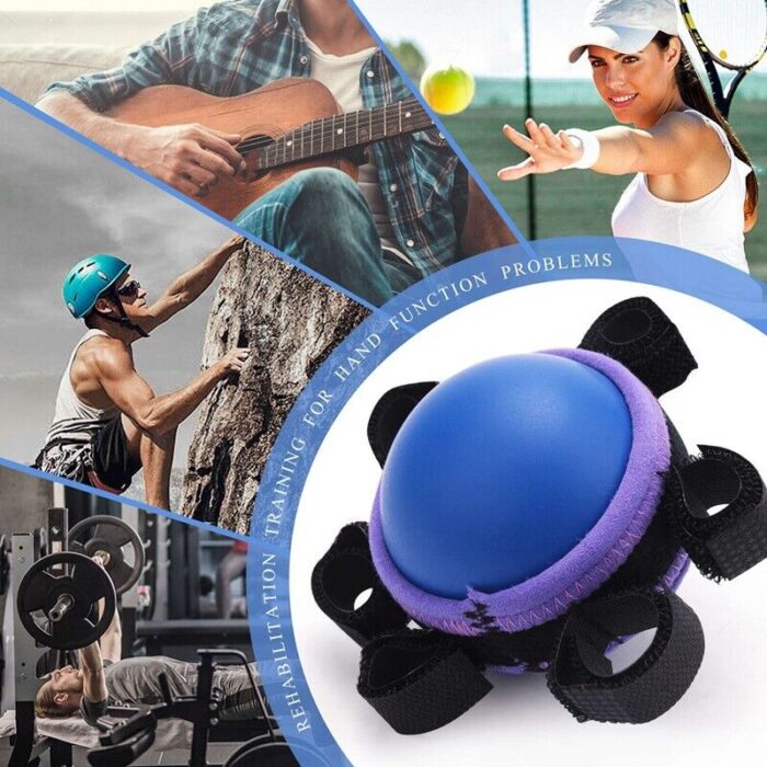 Hand Grip PU Ball Finger Practice Hemiplegia Exercise Muscle Rubber Rehabilitation Training Gripper - Image 4