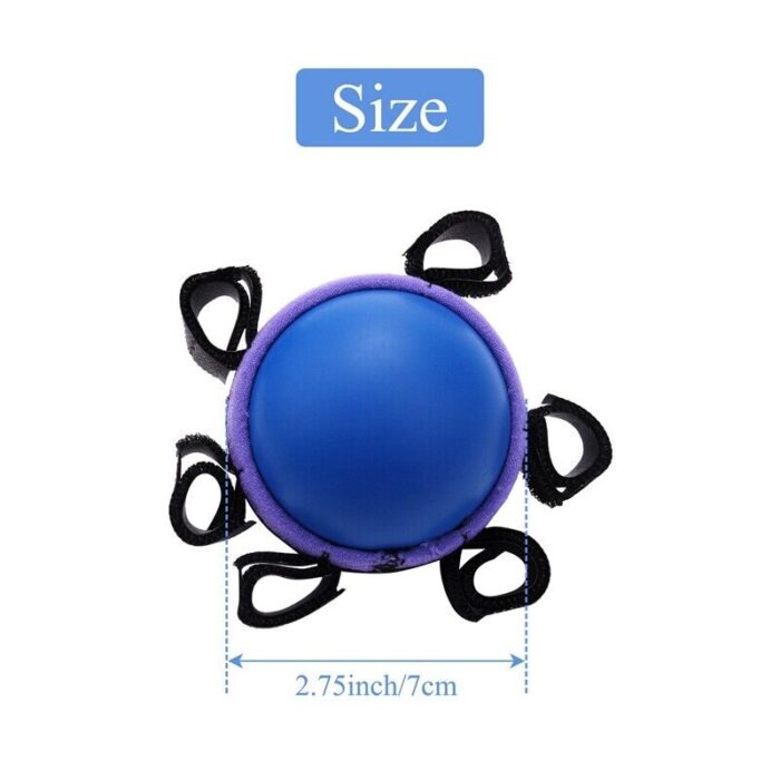 Hand Grip PU Ball Finger Practice Hemiplegia Exercise Muscle Rubber Rehabilitation Training Gripper - Image 8